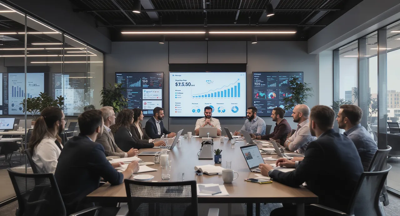 Stratégie marketing B2B avec huit piliers clés et croissance
