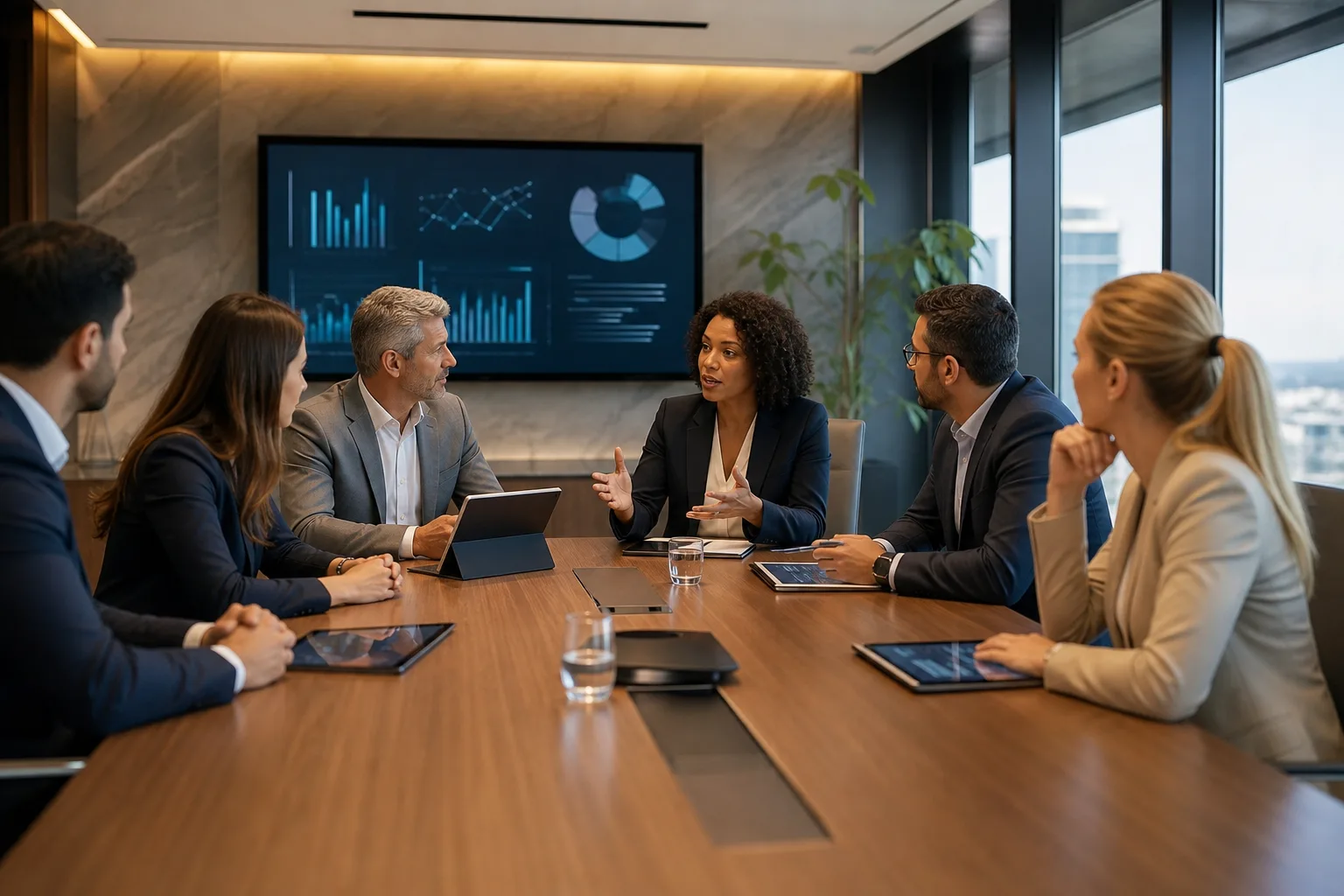Processus de vente B2B avec étapes et signature commerciale