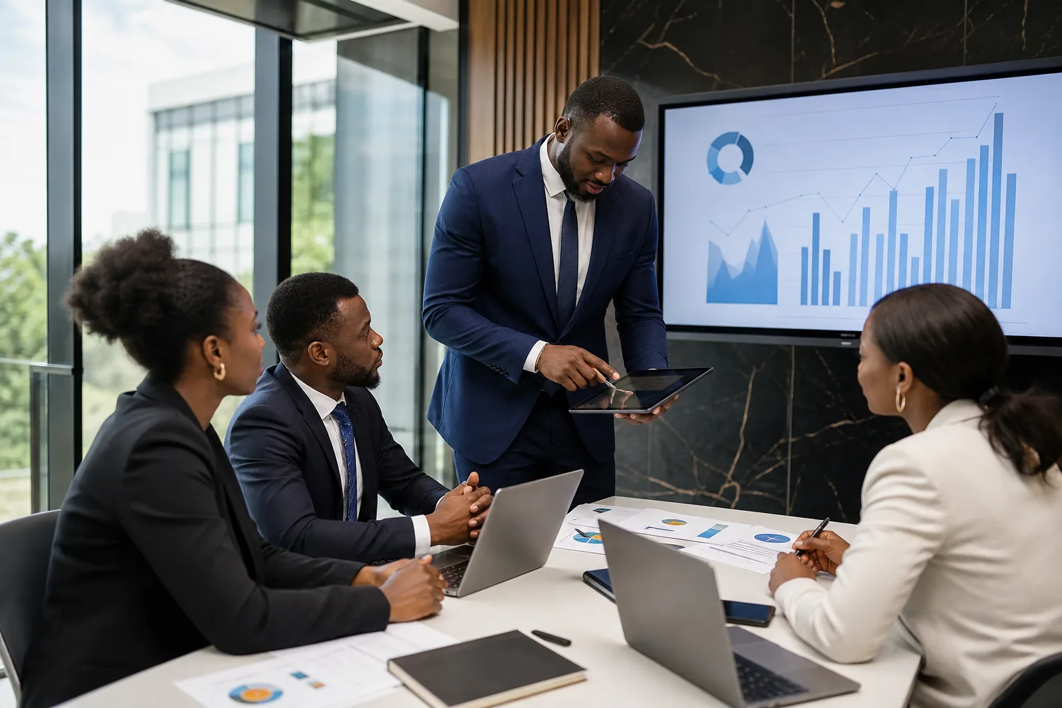 Équipes commerciales utilisant un CRM B2B efficacement