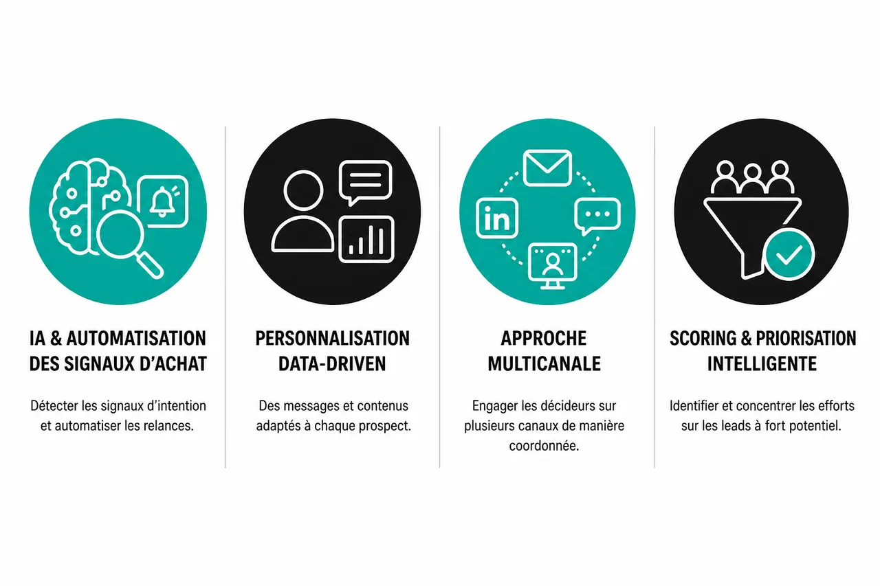 Les nouvelles tendances de la prospection commerciale en B2B en 2026 , Les nouvelles tendances et innovations en prospection commerciale B2B