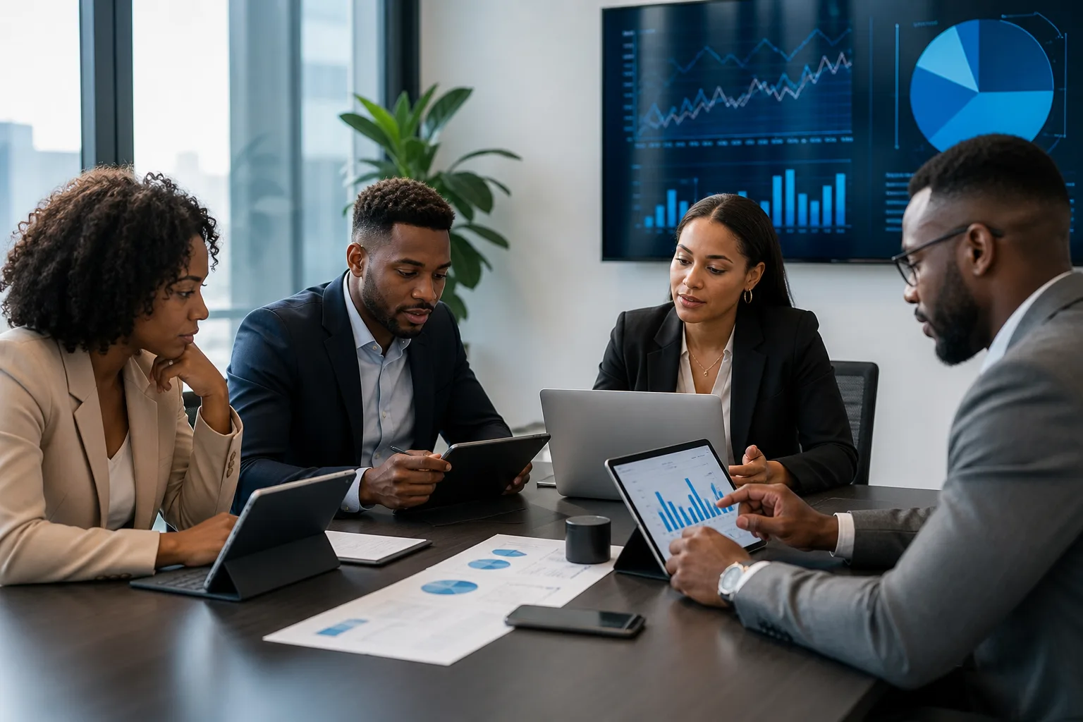 Tableau de suivi des indicateurs de performance commerciale