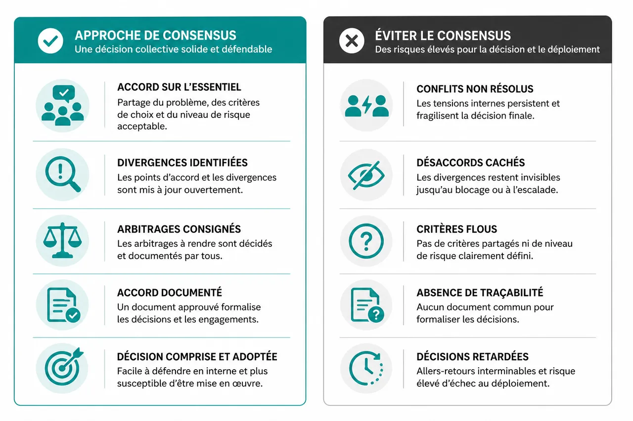 Vendre des offres complexes en B2B avec plusieurs décideurs impliqués , Les leviers souvent négligés pour sécuriser une décision collective