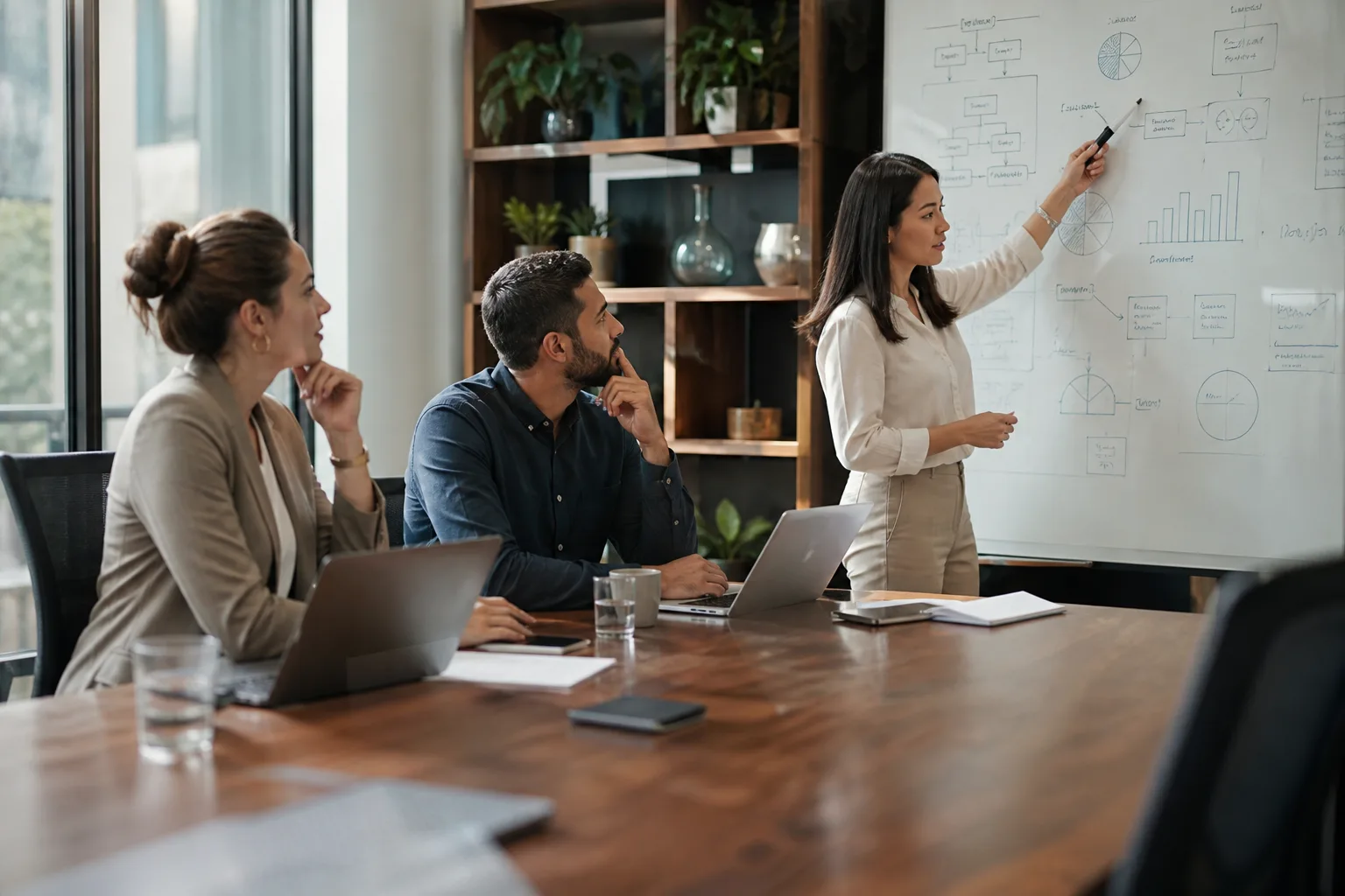 Réseau de partenaires B2B équilibré avec vente directe